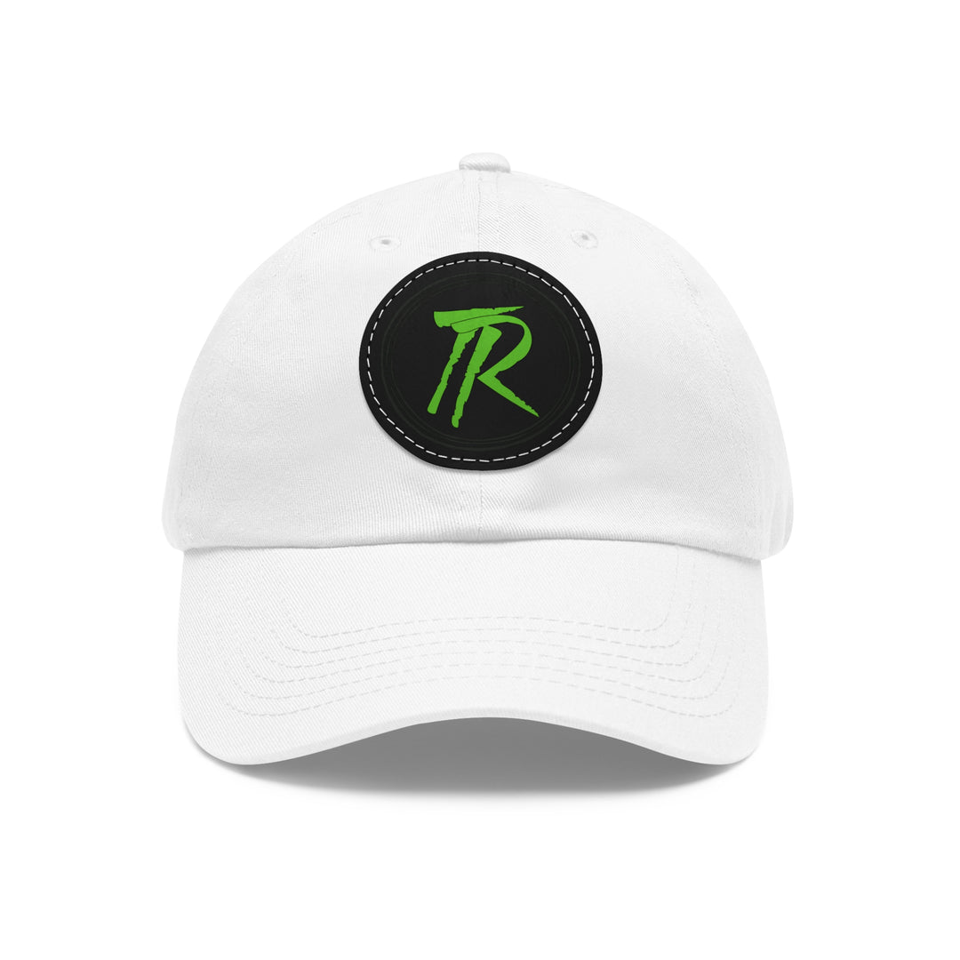 TR Green Hat with Leather Patch