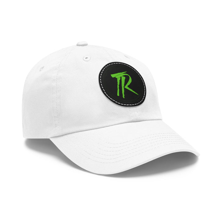 TR Green Hat with Leather Patch