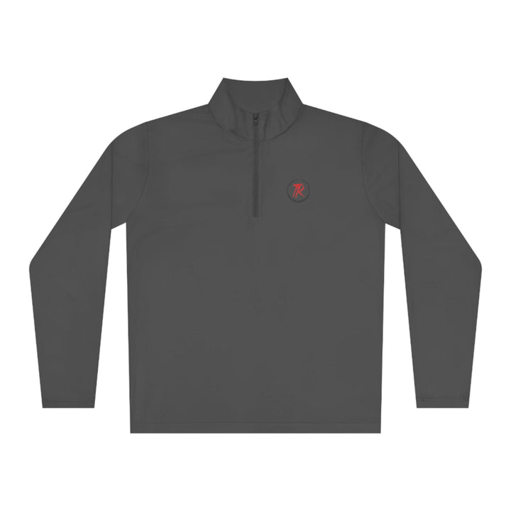 TR Red Quarter-Zip Pullover - Therapeutic Recreationz