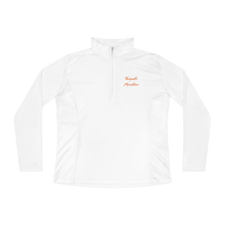 Ladies Therapeutic Recz Quarter-Zip Pullover - Therapeutic Recreationz