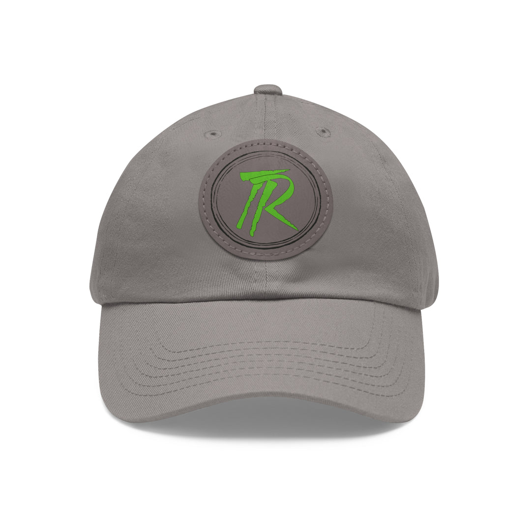 TR Green Hat with Leather Patch