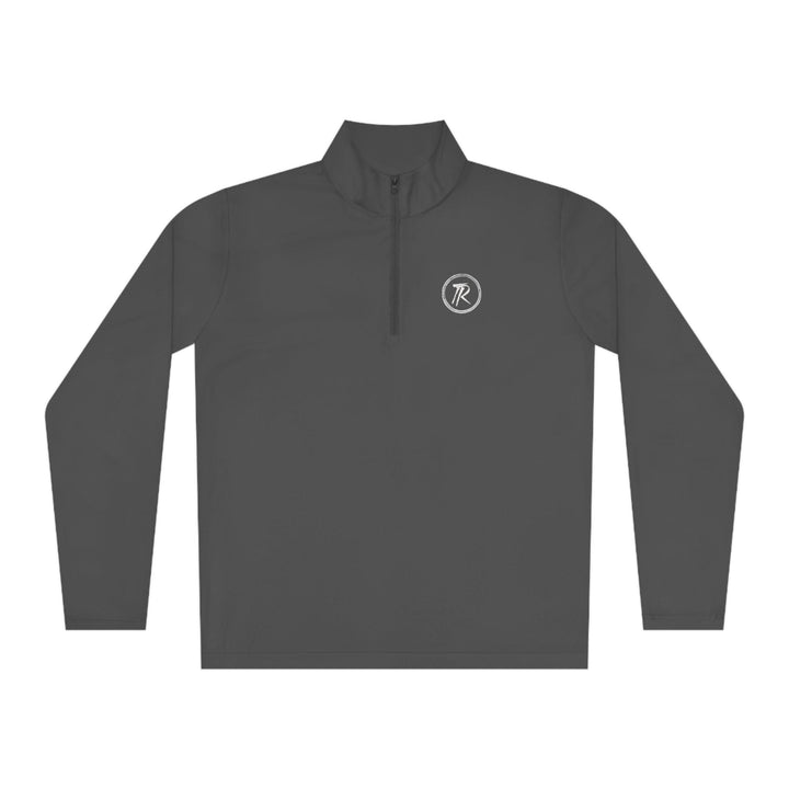 TR White Quarter-Zip Pullover - Therapeutic Recreationz