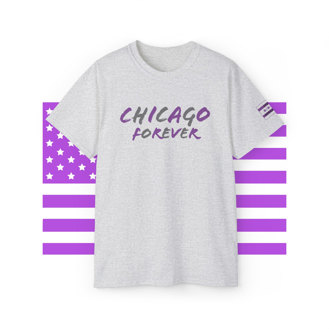 Chicago Forever Purple T-shirt