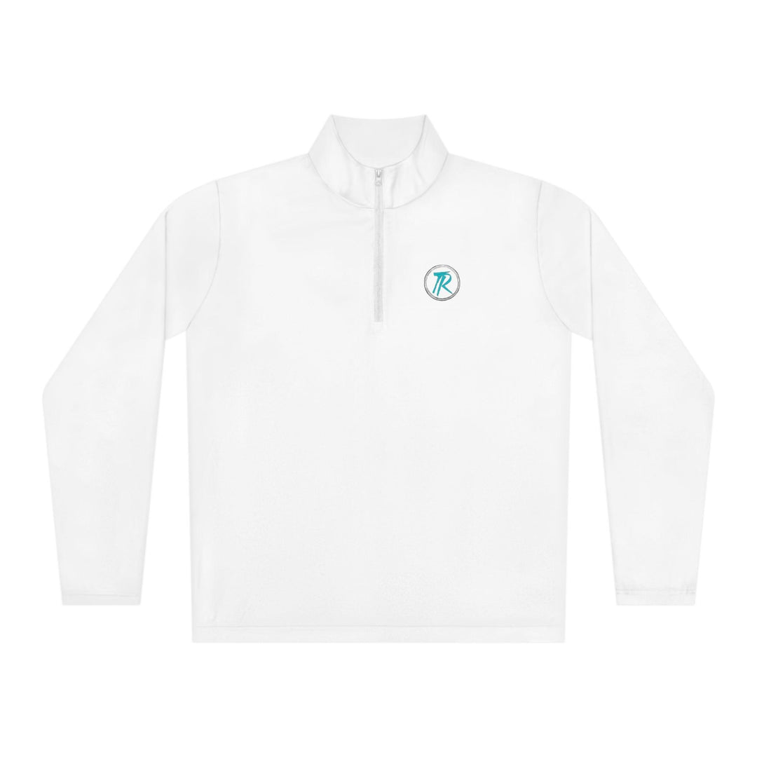 TR Teal Quarter-Zip Pullover - Therapeutic Recreationz