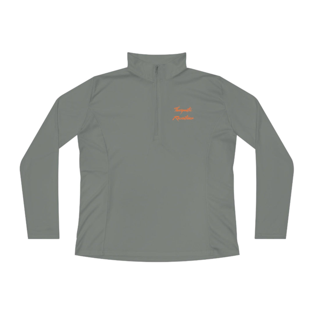 Ladies Therapeutic Recz Quarter-Zip Pullover - Therapeutic Recreationz