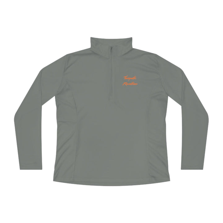 Ladies Therapeutic Recz Quarter-Zip Pullover - Therapeutic Recreationz