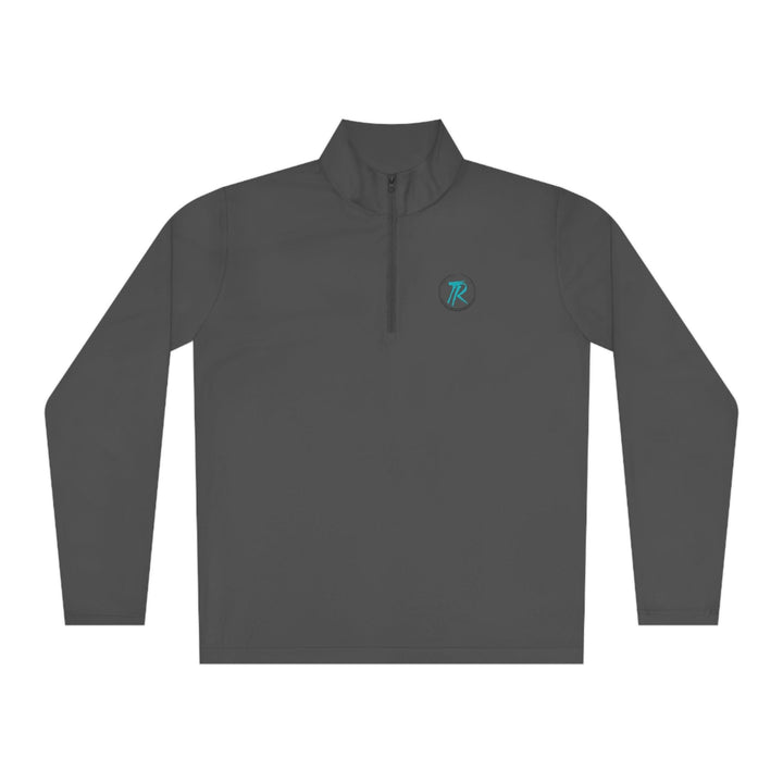 TR Teal Quarter-Zip Pullover - Therapeutic Recreationz