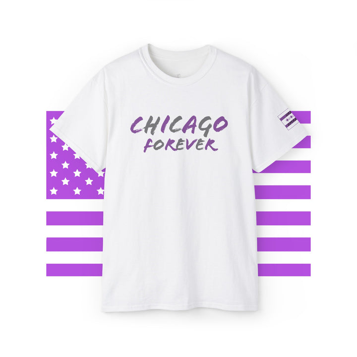 Chicago Forever Purple T-shirt