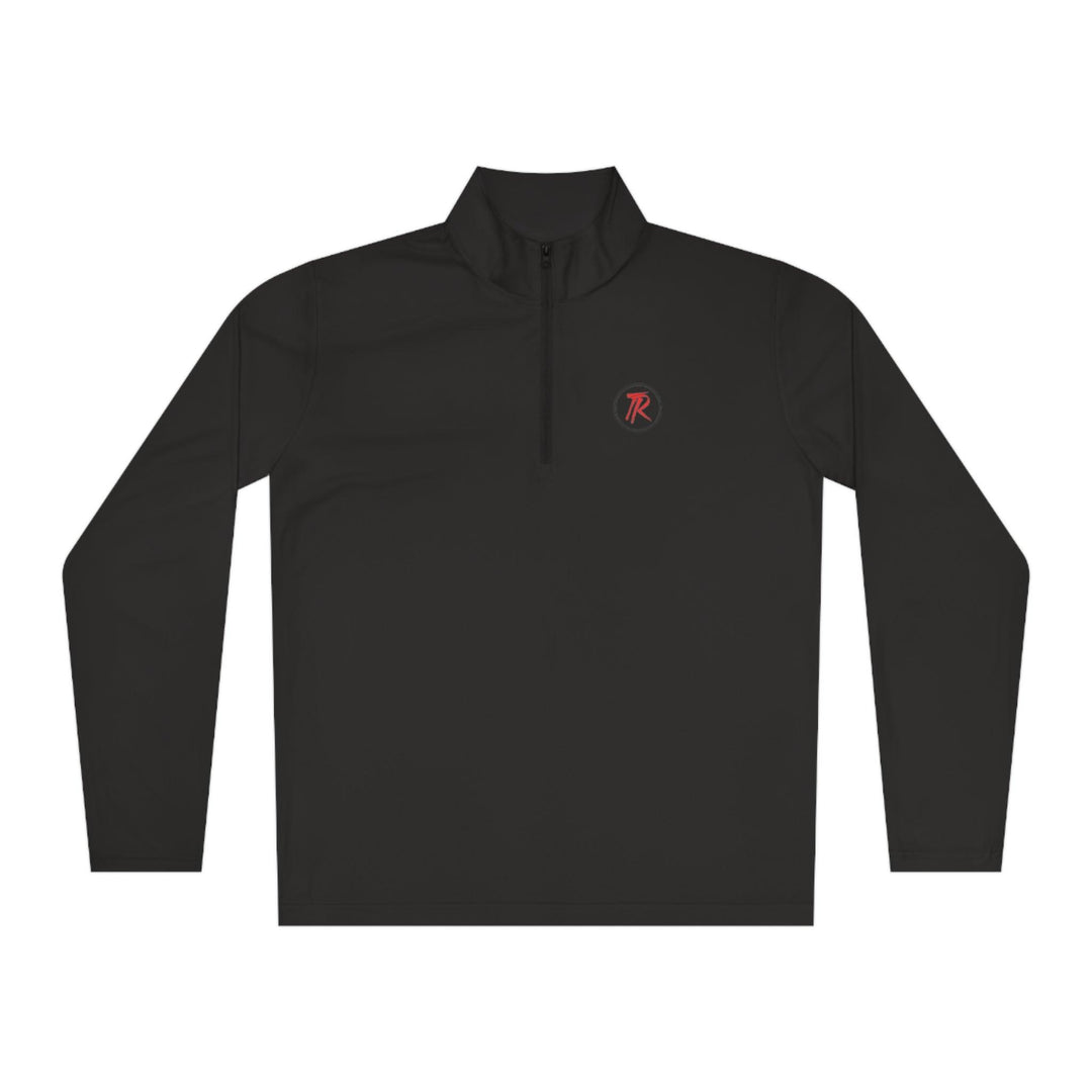 TR Red Quarter-Zip Pullover - Therapeutic Recreationz