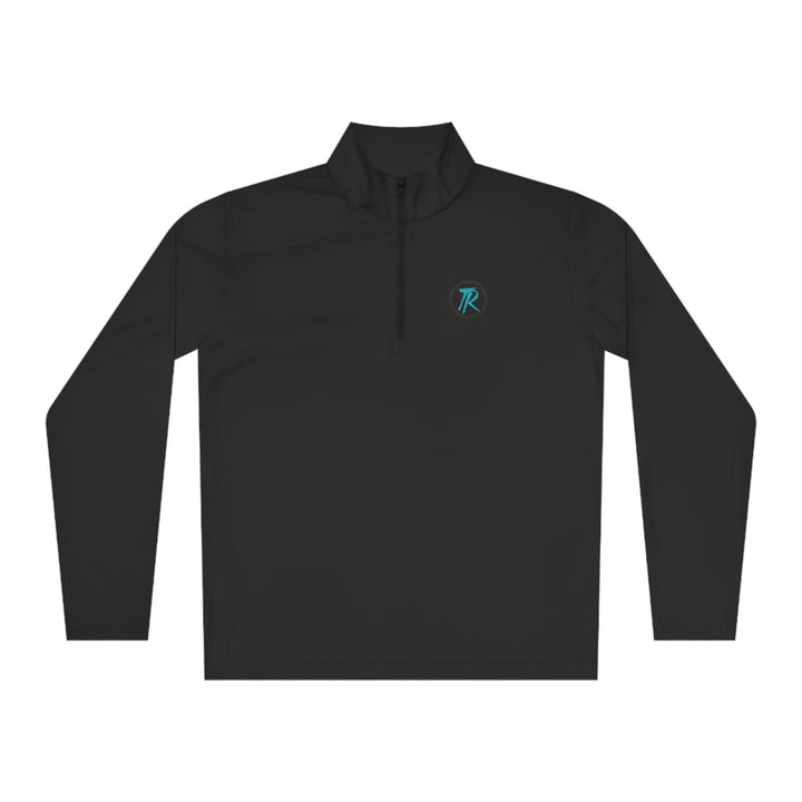 TR Teal Quarter-Zip Pullover - Therapeutic Recreationz