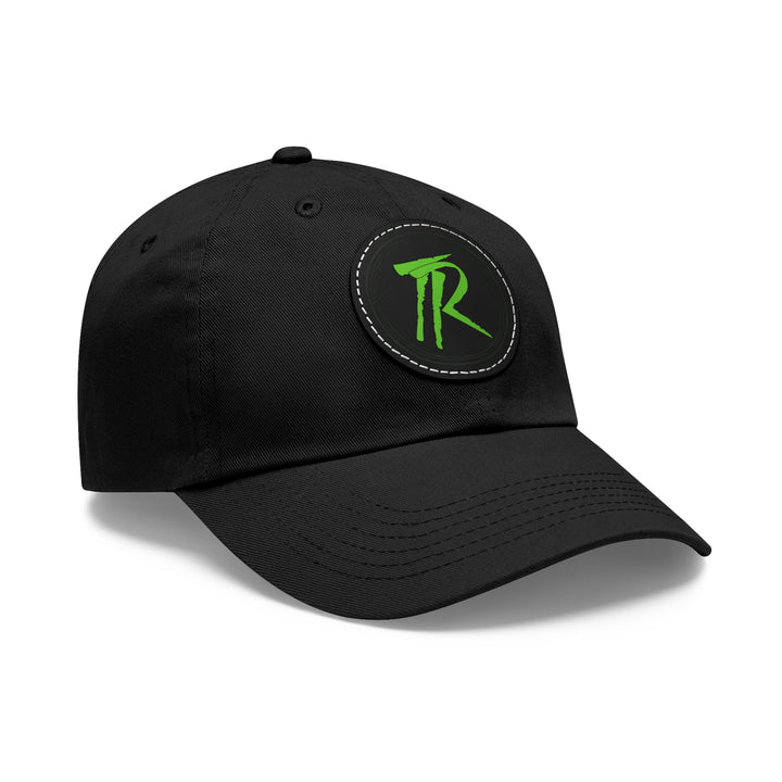 TR Green Hat with Leather Patch