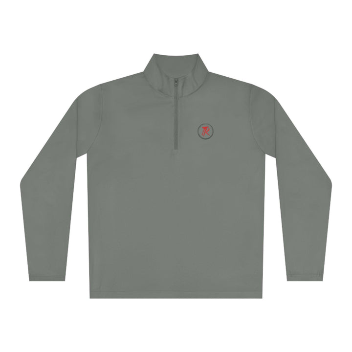 TR Red Quarter-Zip Pullover - Therapeutic Recreationz