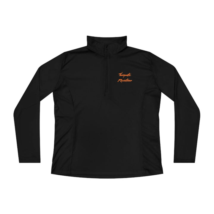 Ladies Therapeutic Recz Quarter-Zip Pullover - Therapeutic Recreationz