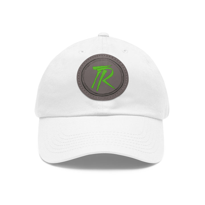 TR Green Hat with Leather Patch