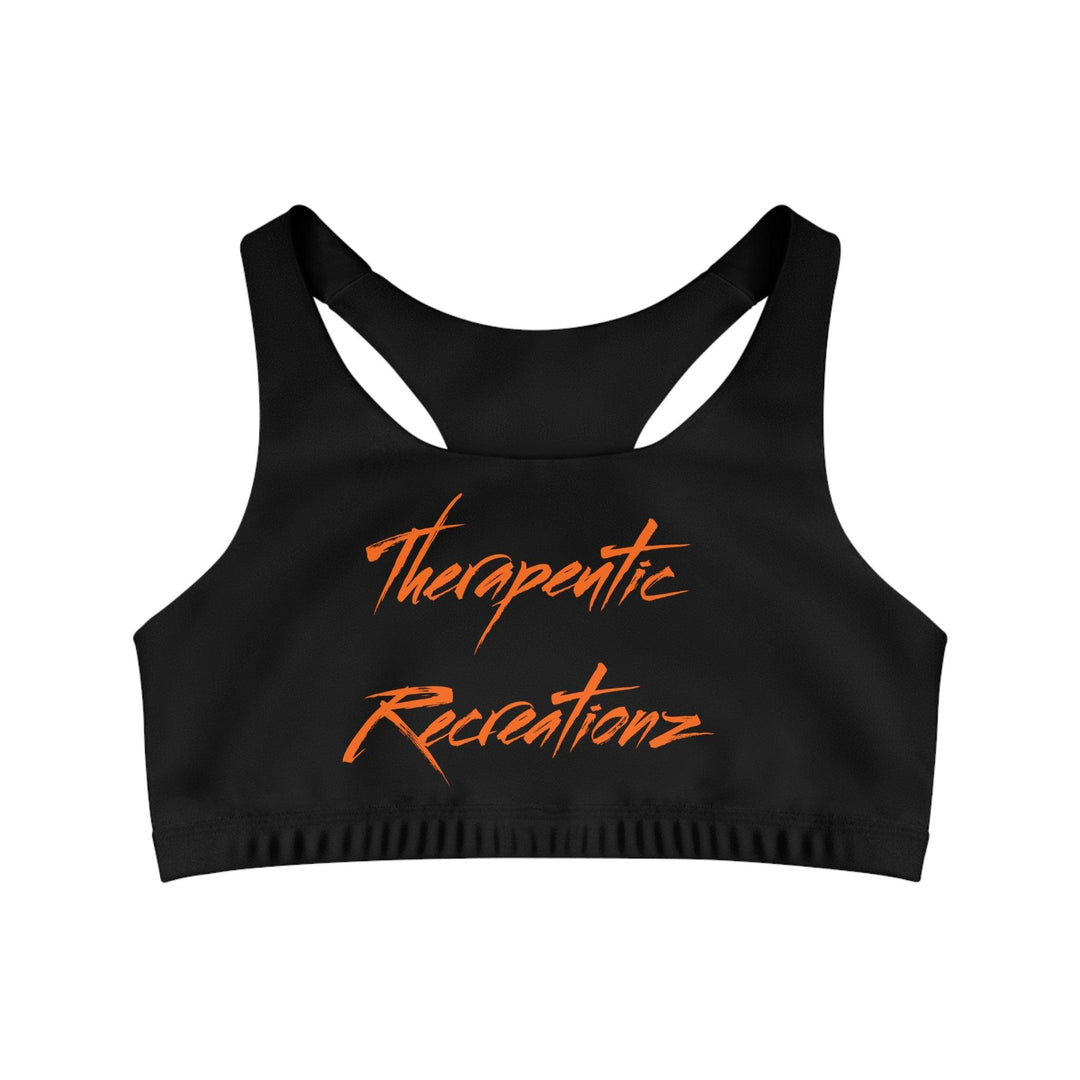 Therapeutic Orange Seamless Sports Bra - Therapeutic Recreationz