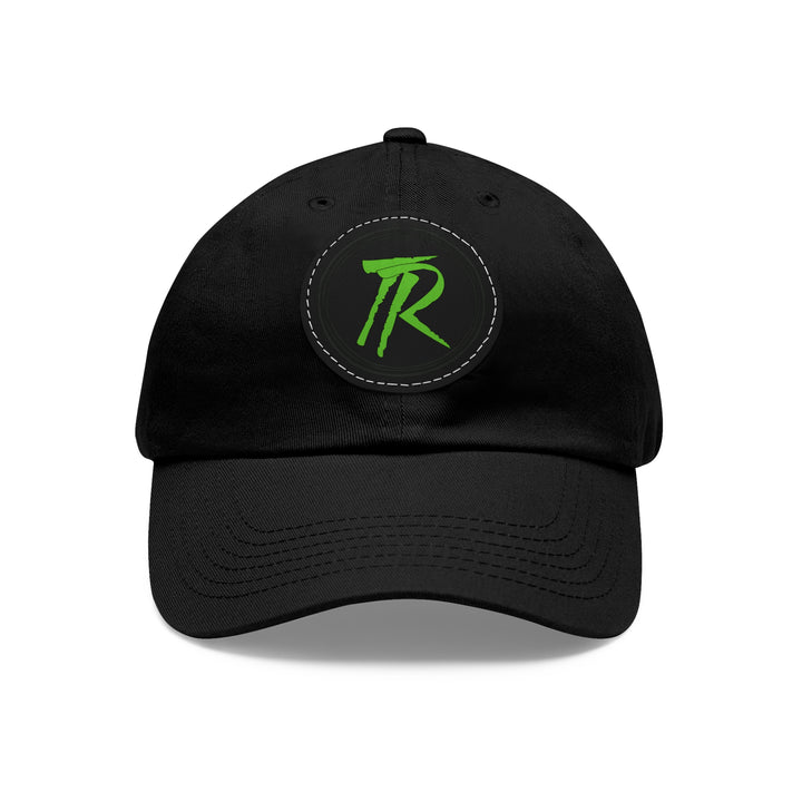 TR Green Hat with Leather Patch