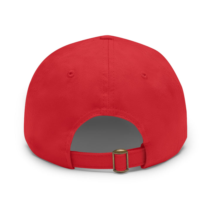 Therapeutic Recreationz Red Hat with Leather Patch