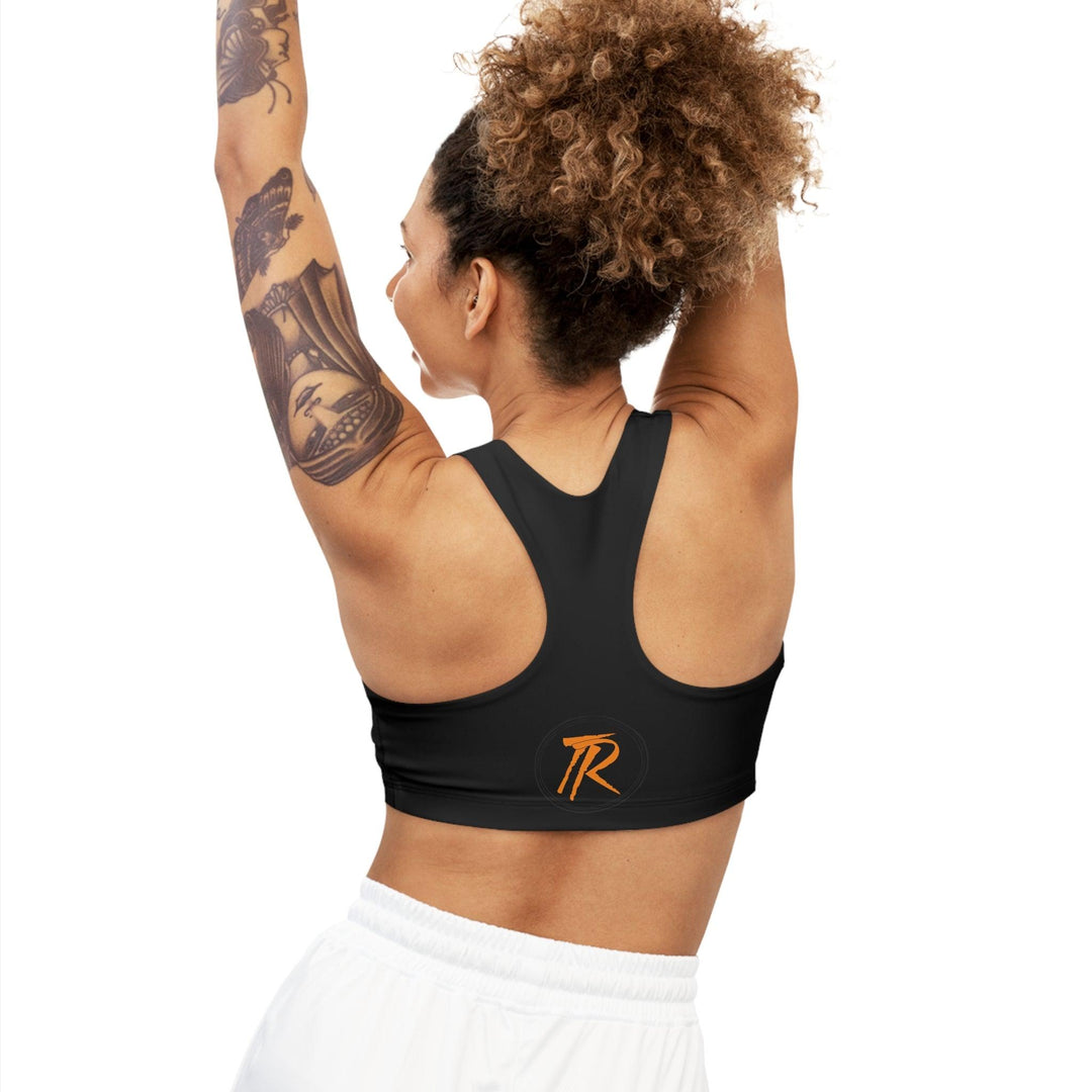 Therapeutic Orange Seamless Sports Bra - Therapeutic Recreationz