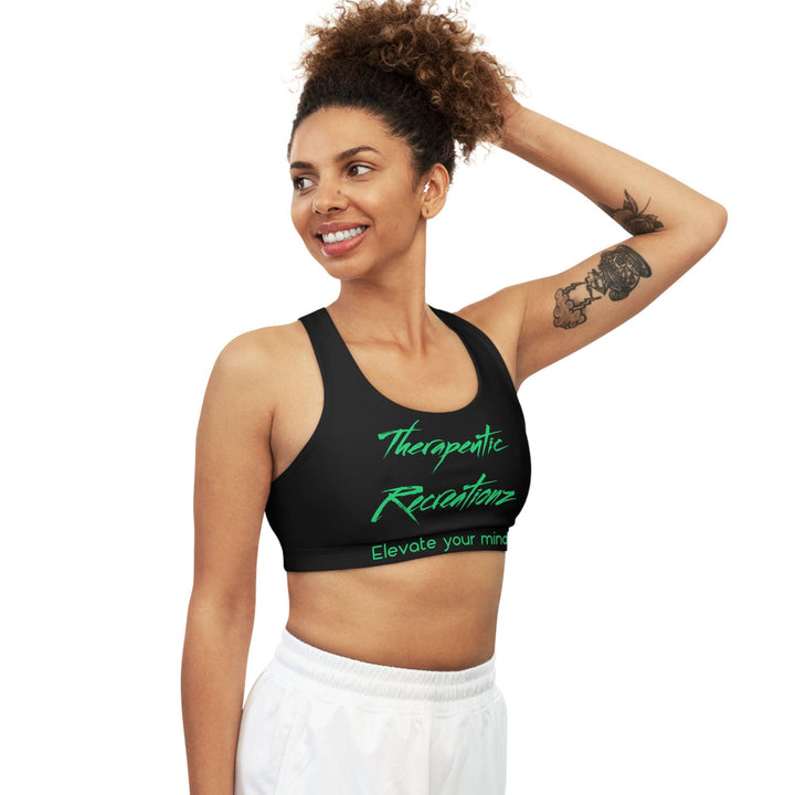 Therapeutic Electric Green Seamless Sports Bra - Therapeutic Recreationz