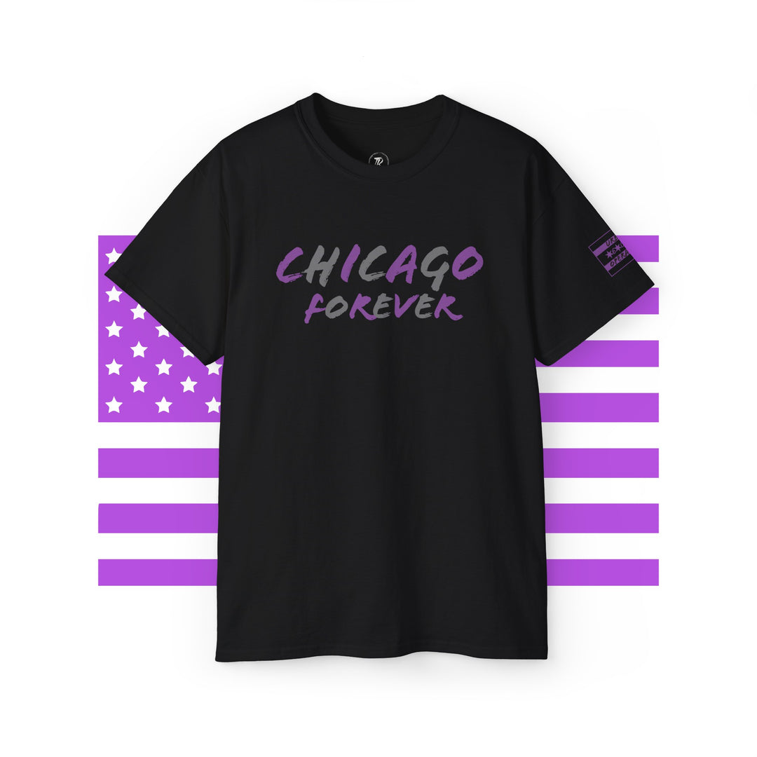 Chicago Forever Purple T-shirt